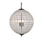 4_Olivia 24" Wide Dark Bronze Orb Pendant Light more views
