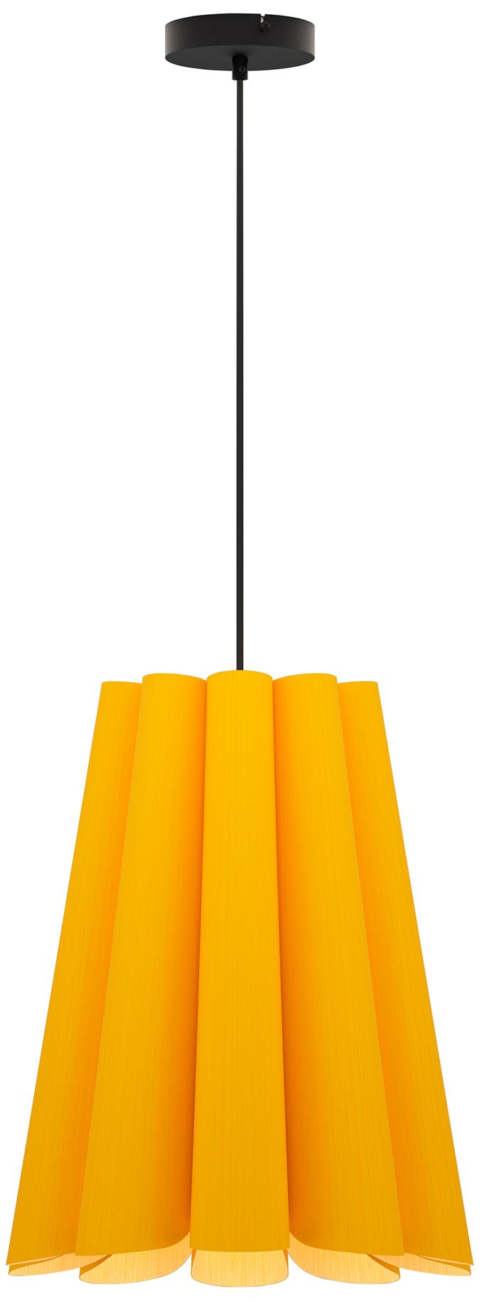Olivia 28.3" Wide Yellow Pendant
