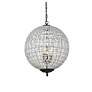 2_Olivia 3 Lt Dark Bronze Pendant Clear more views