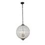 7_Olivia 3 Lt Dark Bronze Pendant Clear more views