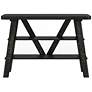 4_Olivia 47 1/4"W Reclaimed Black Oak 2-Shelf Console Table more views