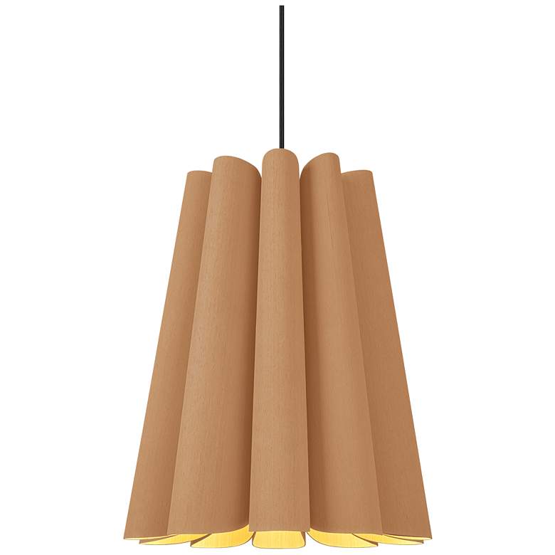 Image 1 Olivia Pendant WEP Light Collection - Black Finish - Petribi Shade