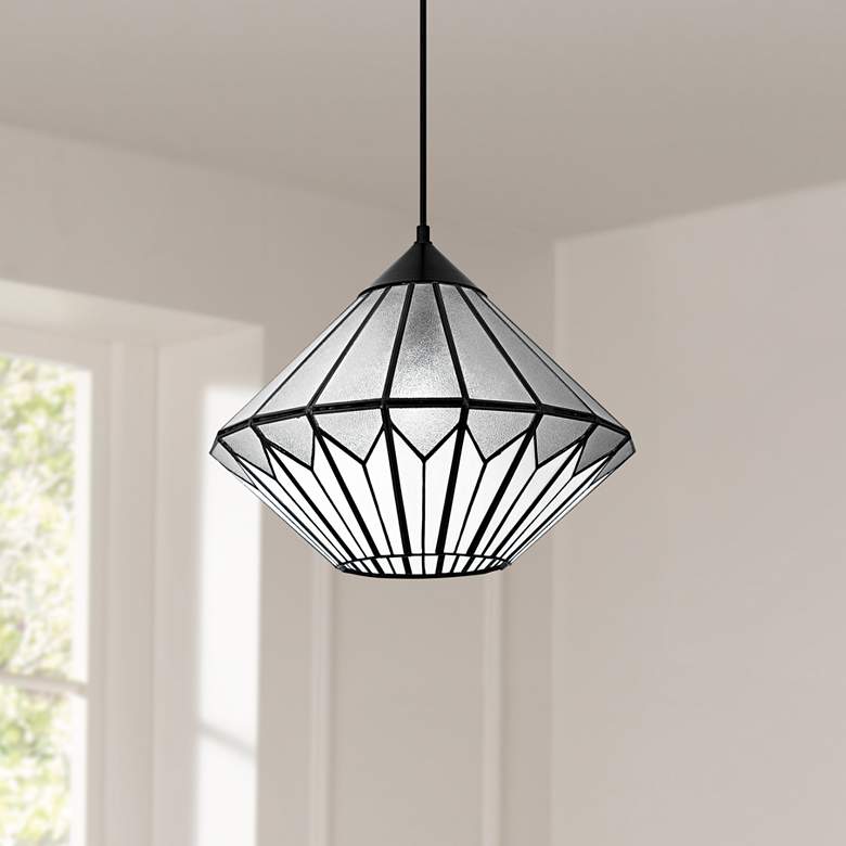 Image 1 Olivier 1-Light Matte Black Pendant