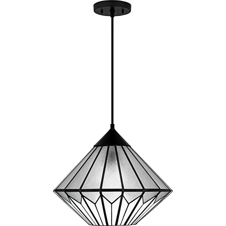 Image 3 Olivier 1-Light Matte Black Pendant more views