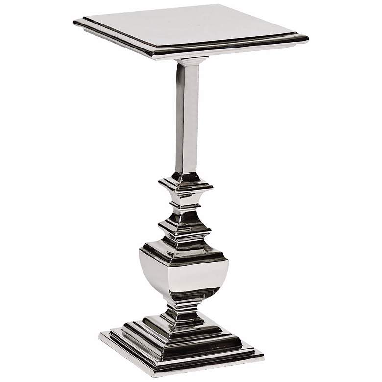 Image 1 Olivieve Polished Nickel Square Accent Table