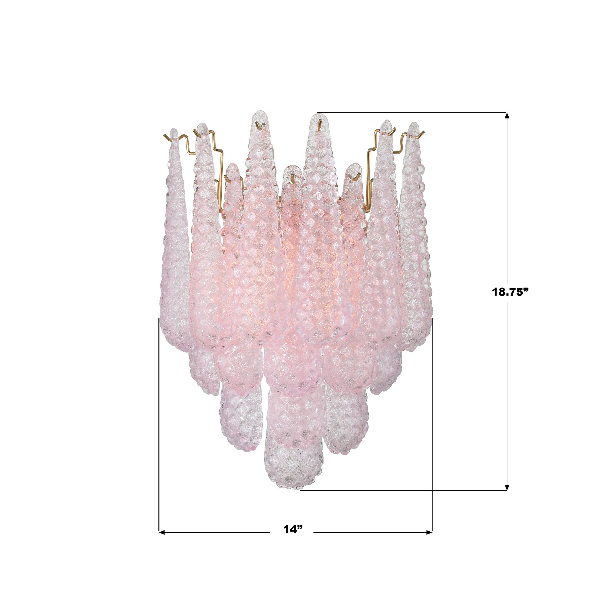 Ollie 2 Light Aged Brass Sconce