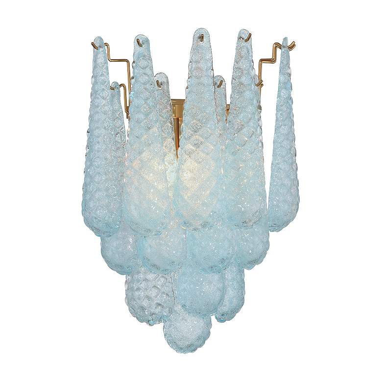 Image 4 Ollie 2 Light Aged Brass Sconce more views