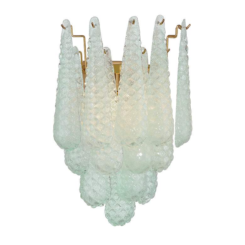 Image 4 Ollie 2 Light Aged Brass Sconce more views