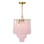 3_Ollie 4 Light Aged Brass Pendant more views
