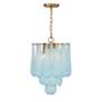 4_Ollie 4 Light Aged Brass Pendant more views