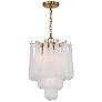 2_Ollie 4 Light Aged Brass Pendant