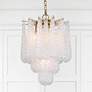 1_Ollie 4 Light Aged Brass Pendant