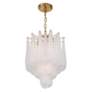 5_Ollie 4 Light Aged Brass Pendant more views