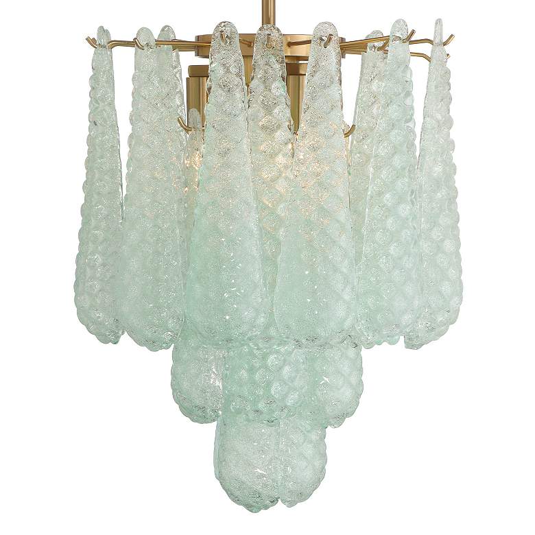 Image 6 Ollie 4 Light Aged Brass Semi Flush Mount more views