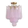 3_Ollie 4 Light Aged Brass Semi Flush Mount more views