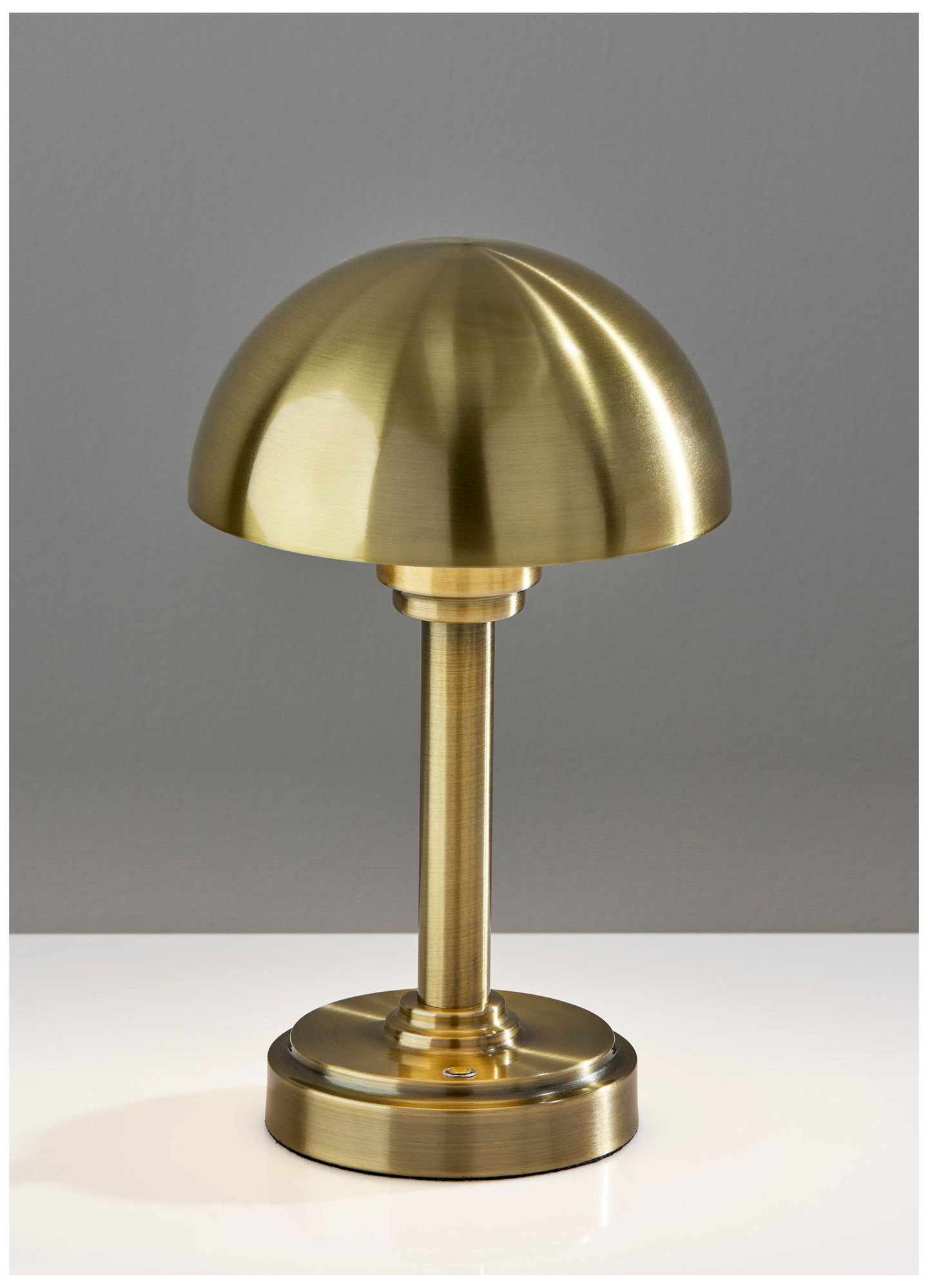 Image 4 Ollie LED Cordless Table Lamp- Antique Brass more views