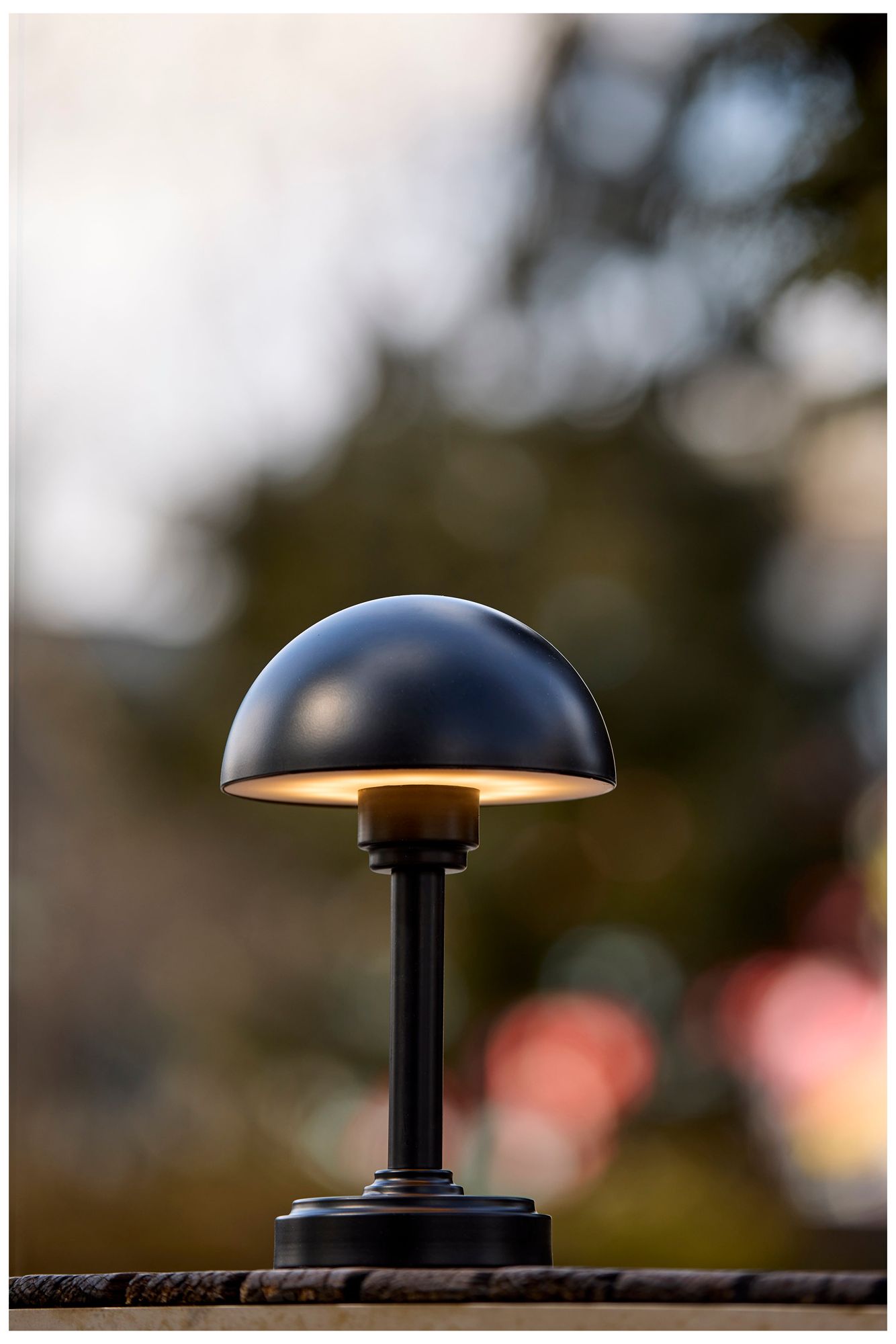 Image 3 Ollie LED Cordless Table Lamp- Black more views