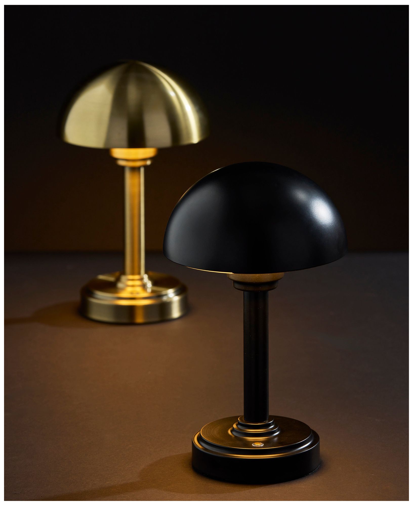 Image 7 Ollie LED Cordless Table Lamp- Black more views