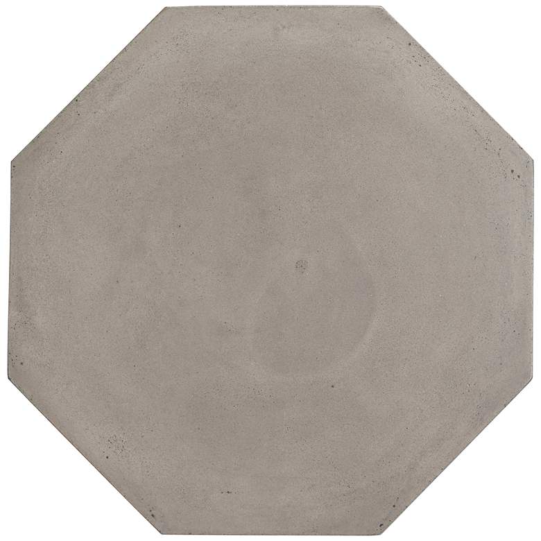 Image 6 Ollo 18" High Gray Concrete End Table more views