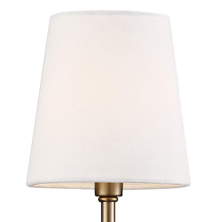 Image 2 Olmstead 19" High Burnished Brass Wall Sconce more views