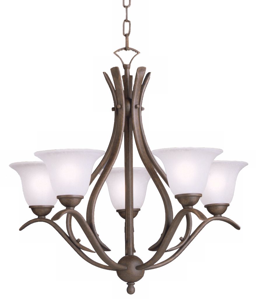 Olympia Collection Five Light Chandelier 24" Wide 84085 Lamps Plus