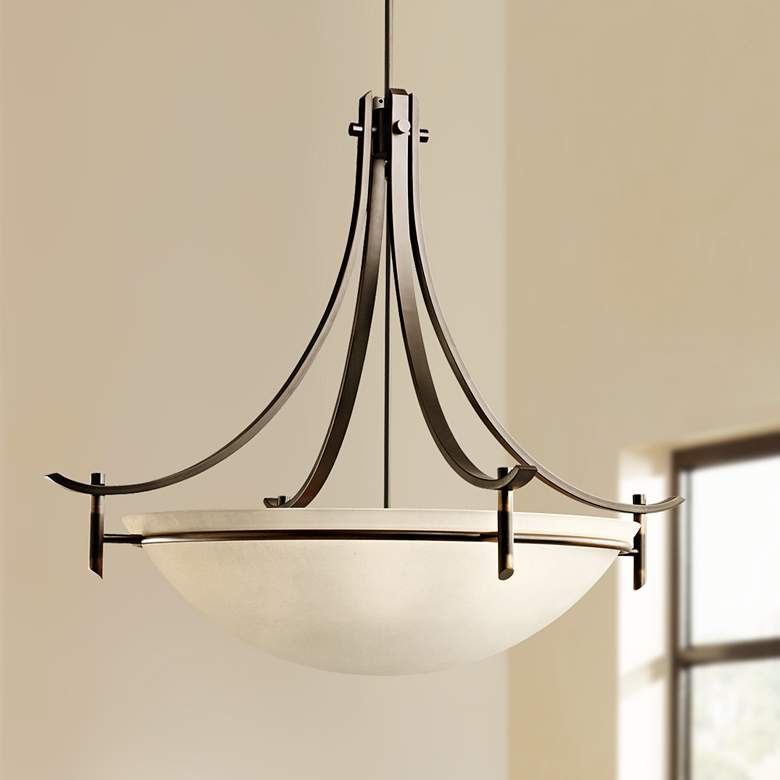 Olympia Collection Olde Bronze 36&quot; Wide Pendant Light