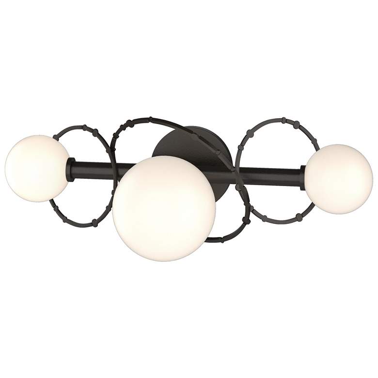 Image 1 Olympus 3-Light Sconce - Oil Rubbed Bronze - Opal Glass