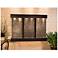 Olympus Falls 54"H Natural Slate Indoor Copper Wall Fountain