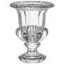 Omari Clear Crystal 10 1/4" High Urn Decorative Vase