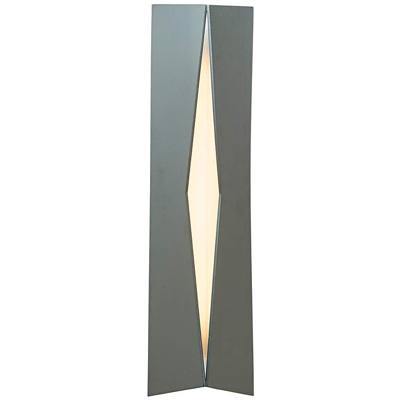 Image 4 Omega 18" High Matte Black LED Wall Sconce more views