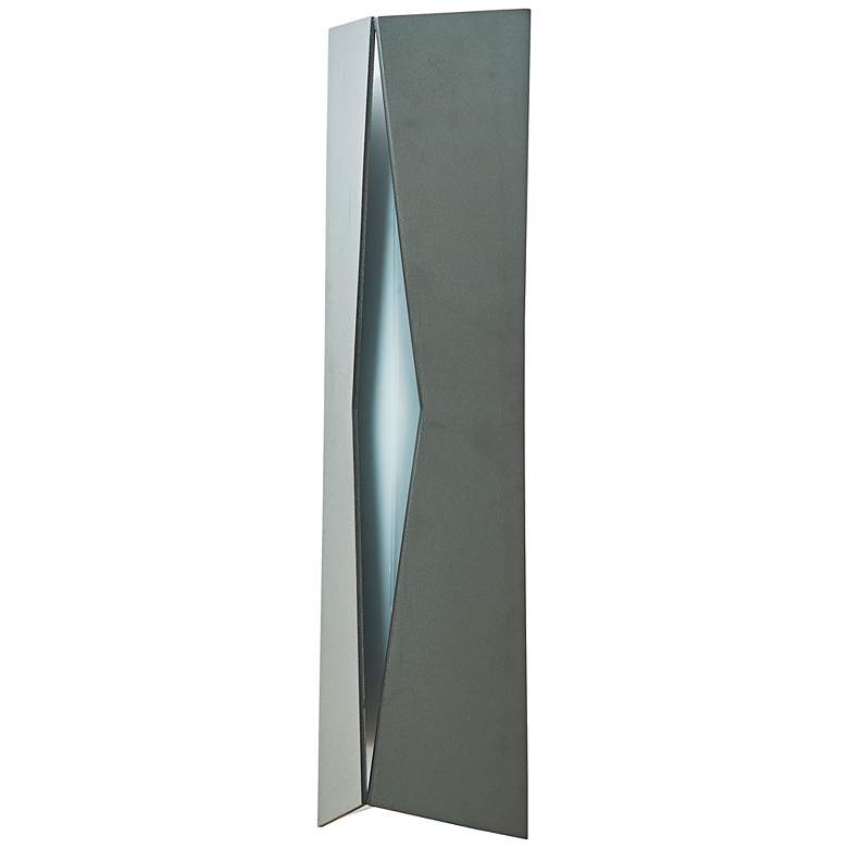 Image 5 Omega 18" High Matte Black LED Wall Sconce more views