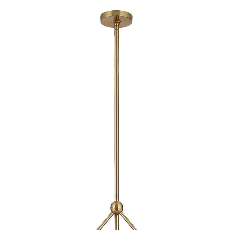 Image 7 Omni 6 Light Aged Brass Chandelier more views