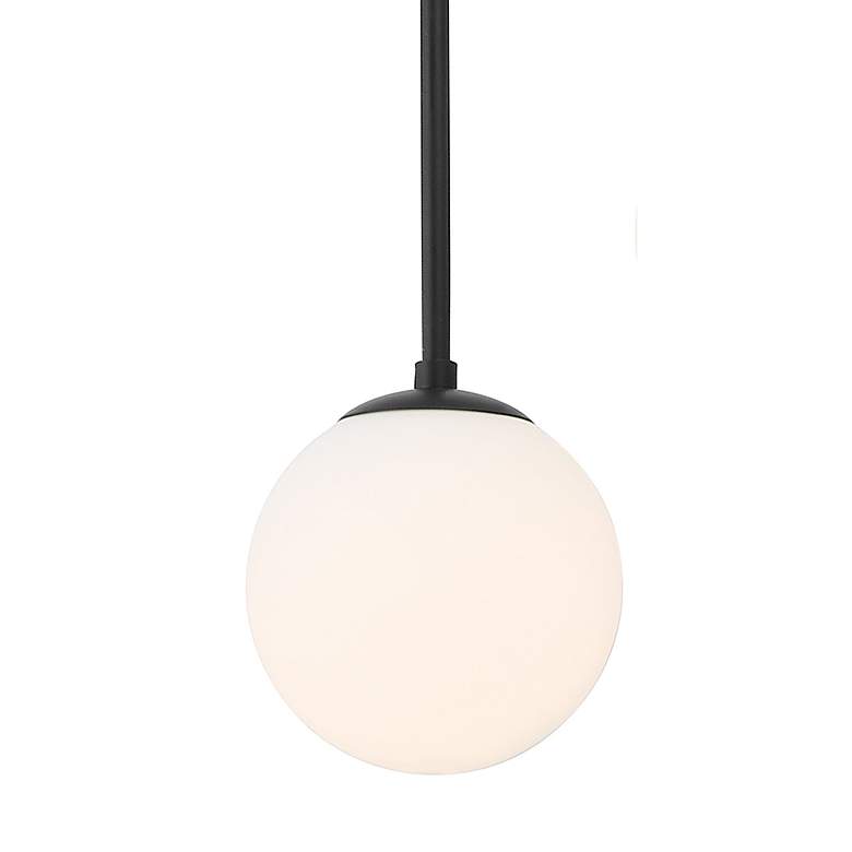 Image 5 Omni 6 Light Matte Black Chandelier more views