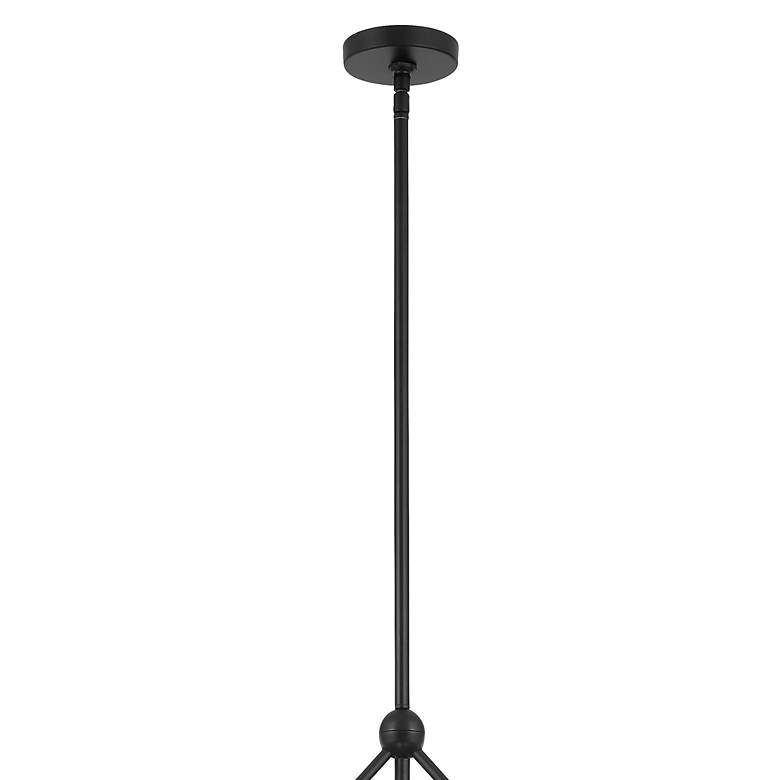 Image 7 Omni 6 Light Matte Black Chandelier more views