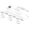 Omni White Tunable LED Plug-In Puck Light Kit With Remote