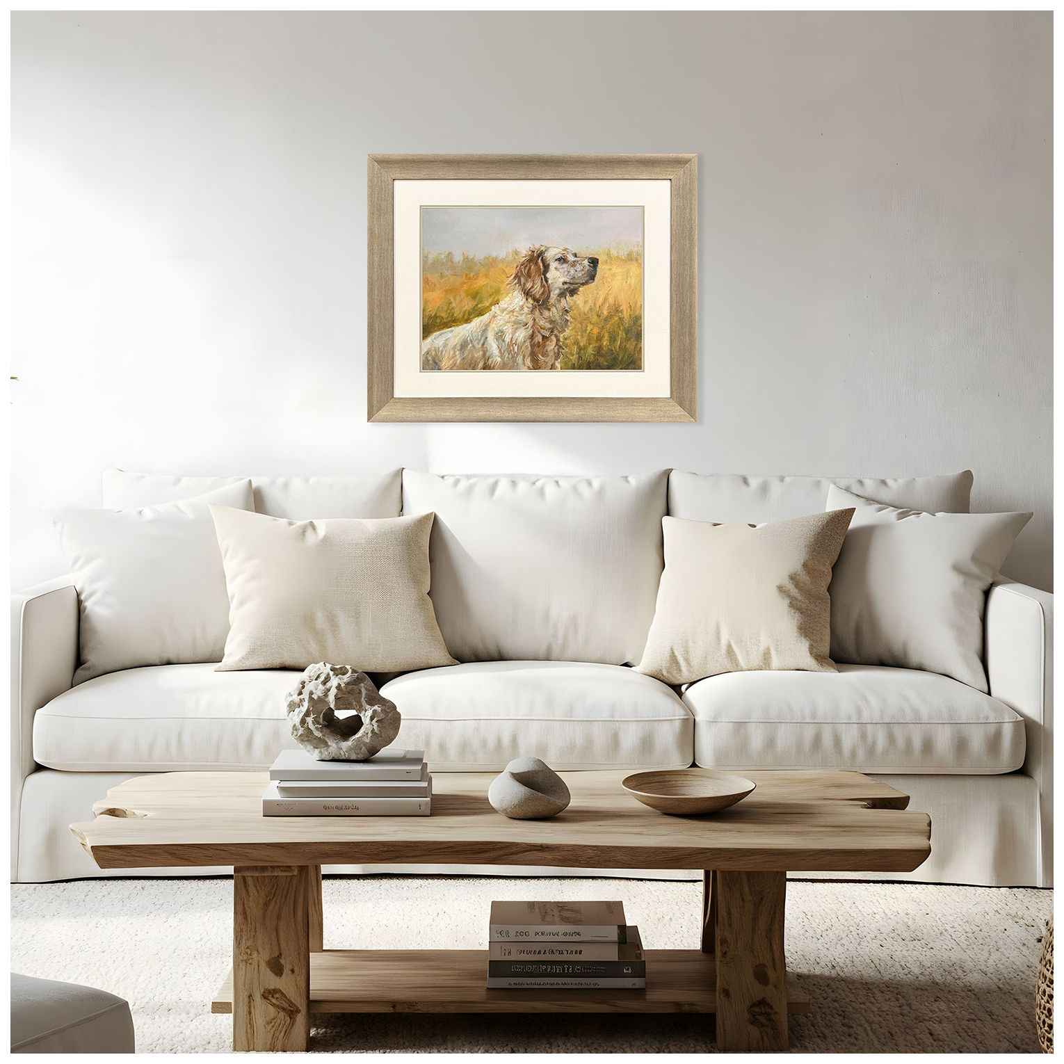 Image 5 On the Hunt I 35"W x 29"H Framed Art more views