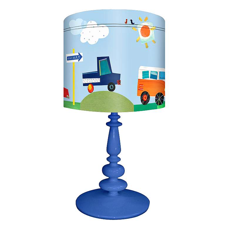 Image 1 On The Road Again Children's Table Lamp