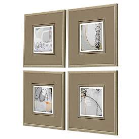 Image5 of On the Road II 15" Square 4-Piece Giclee Framed Wall Art Set more views