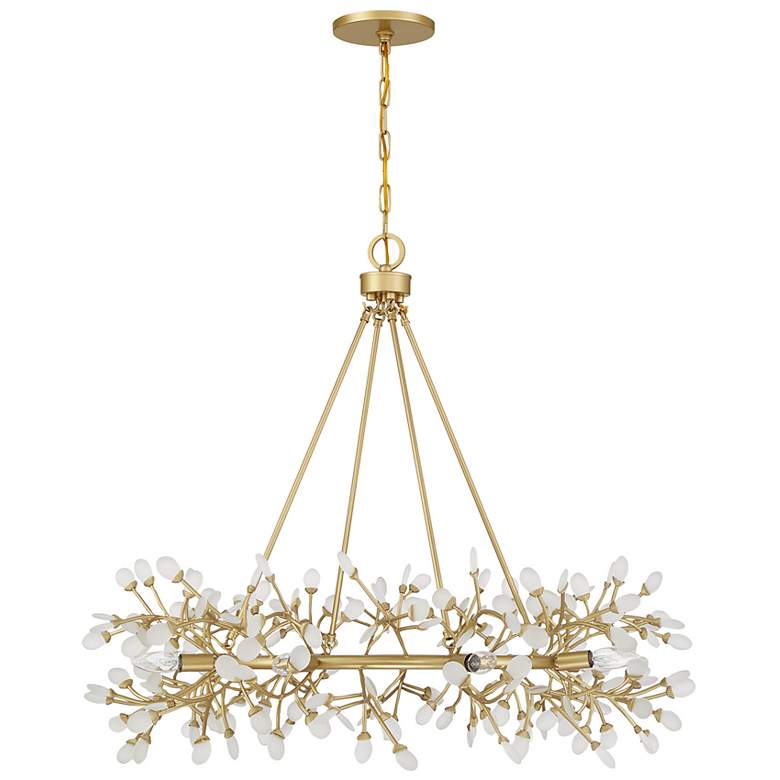 Image 2 Once 8-Light Chandelier in Spun Gold by Breegan Jane more views