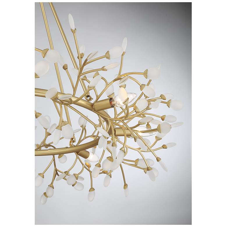 Image 7 Once 8-Light Chandelier in Spun Gold by Breegan Jane more views