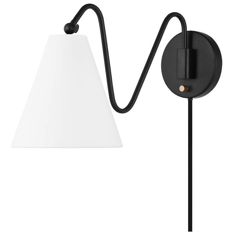 Image 1 Onda 1 Light Portable Wall Sconce Soft Black