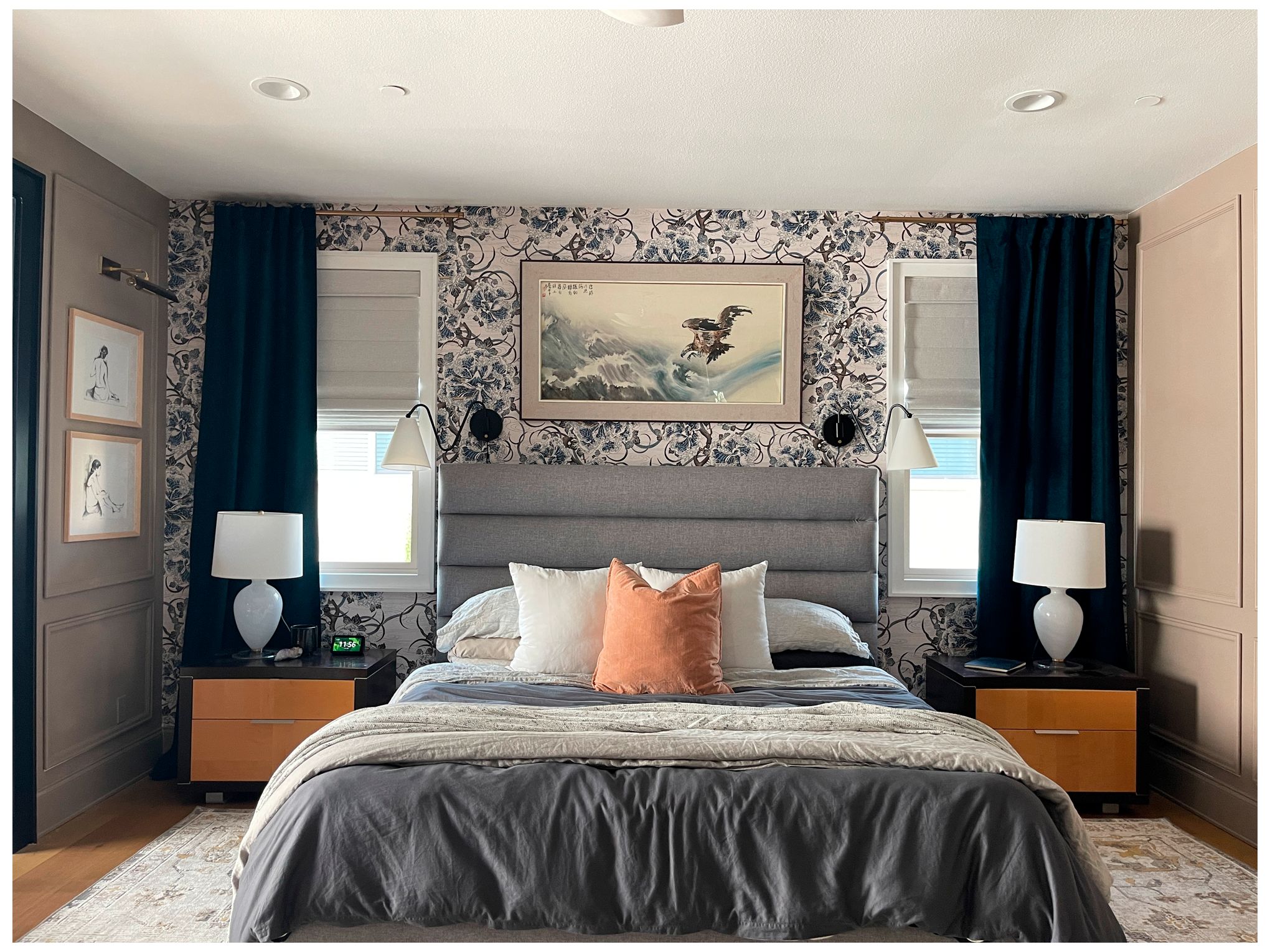 Onda 1 Light Portable Wall Sconce Soft Black