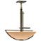 Ondrian 26" Wide Soft Gold Pendant With Sand Glass Shade