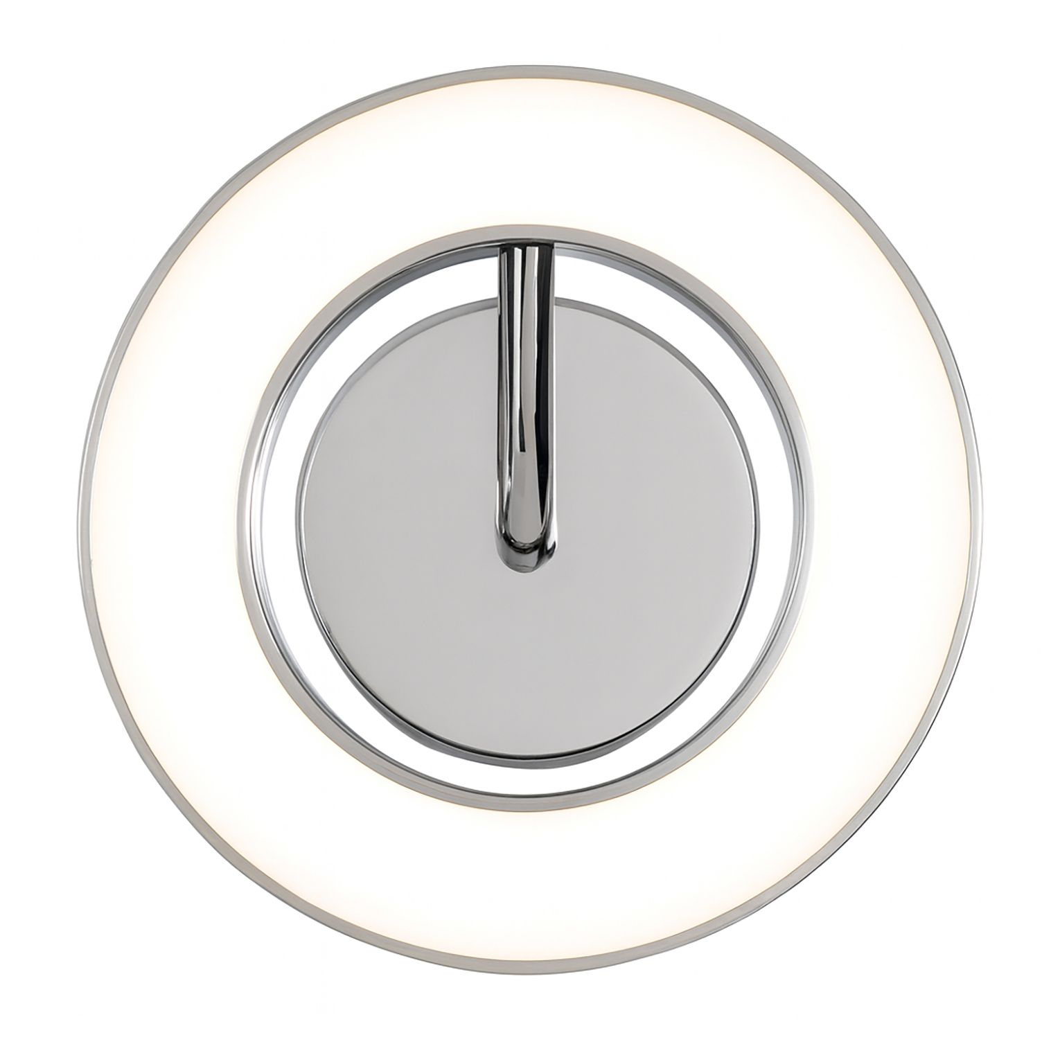 Image 2 One 10" High Polished Chrome LED Wall Sconce more views