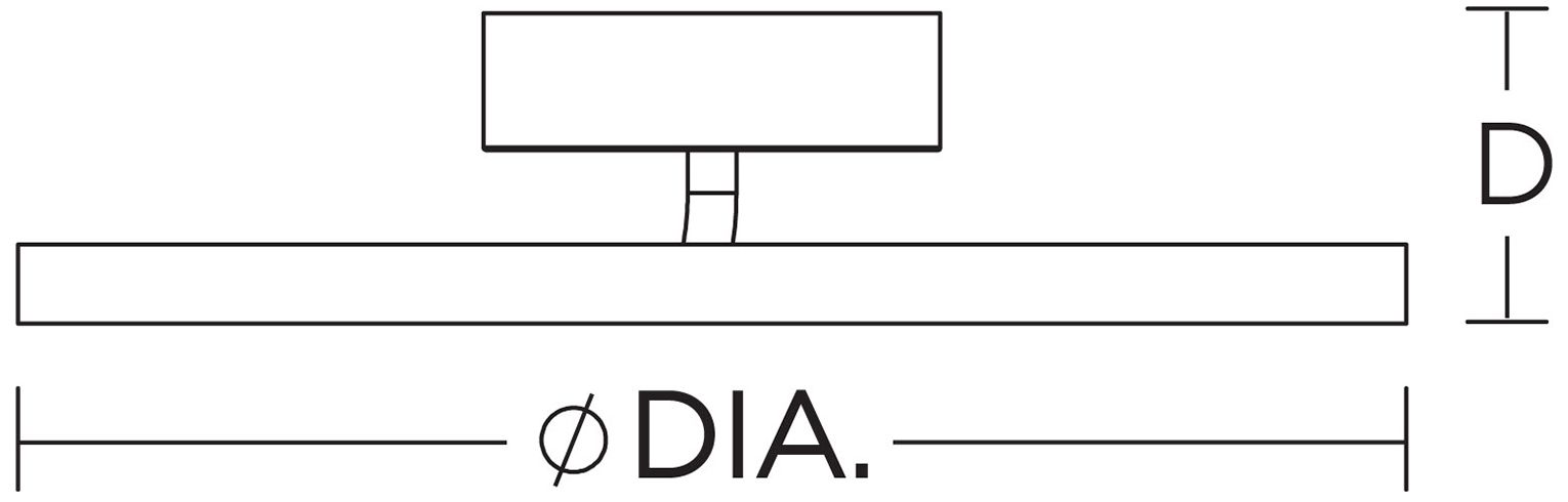 Image 6 One 18" Wide Polished Chrome LED Flush Mount more views