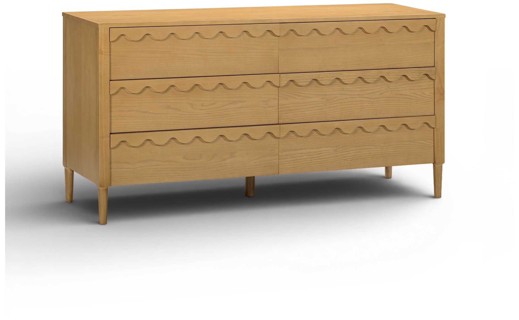 Image 2 Oodle Natural Ash 6 Drawer Dresser more views