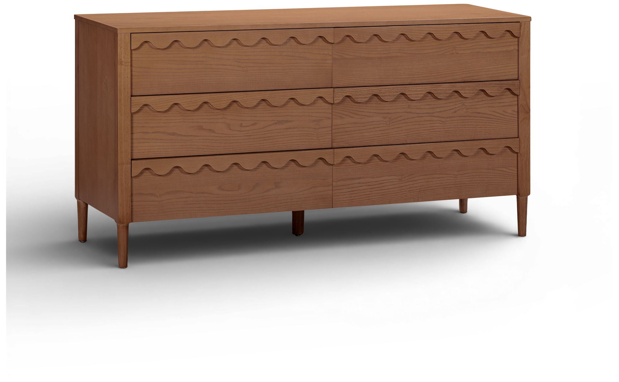 Image 2 Oodle Walnut 6 Drawer Dresser more views