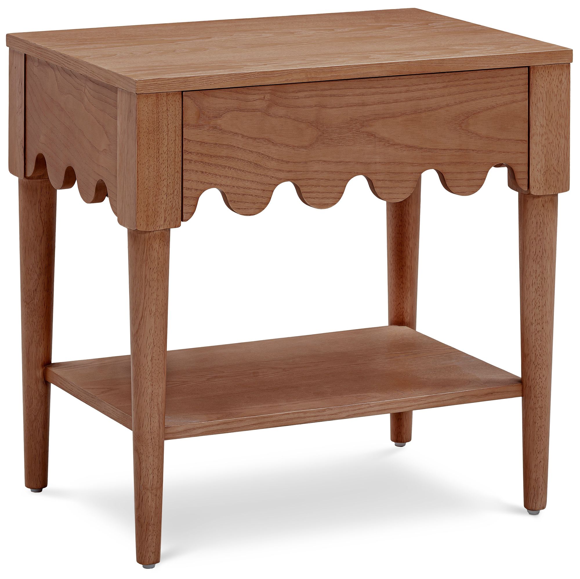 Image 2 Oodle Walnut Nightstand With Drawer more views