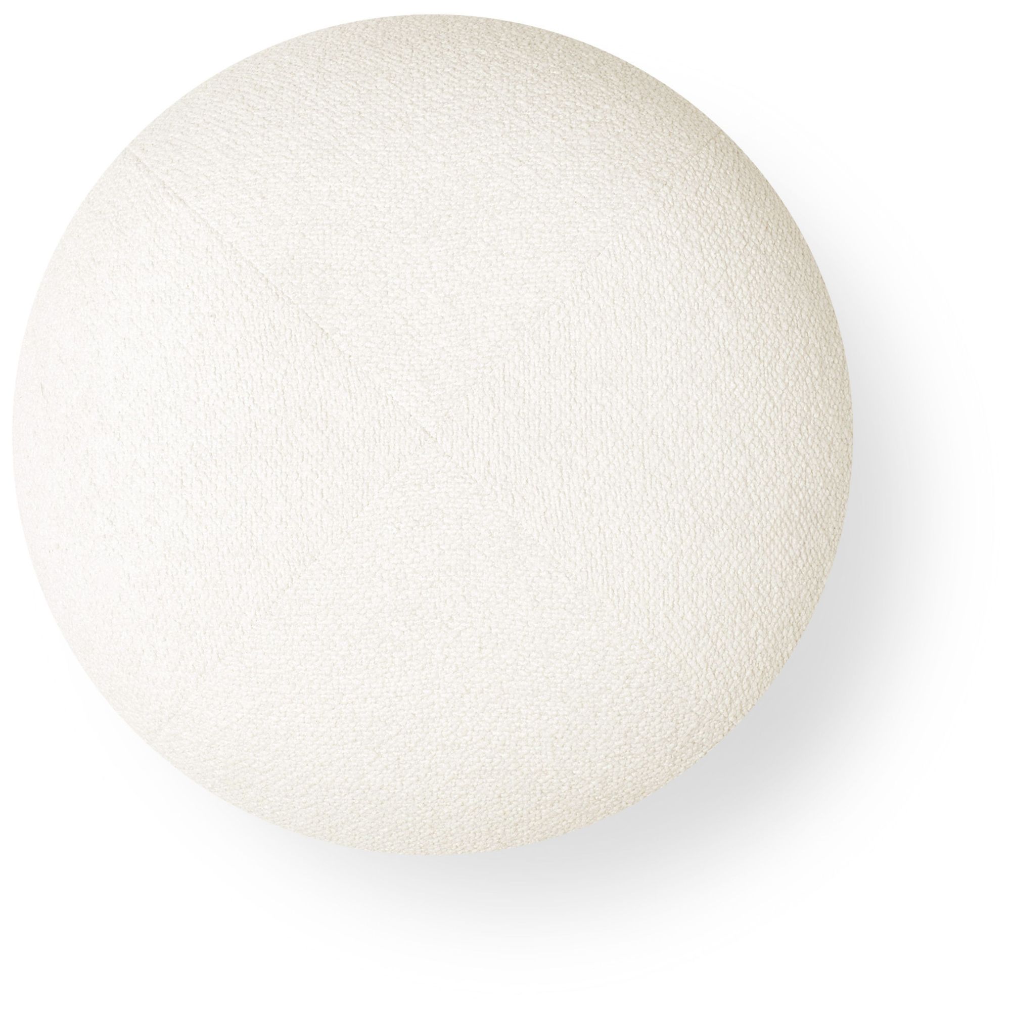 Image 4 Oopa Cream Boucle Performance Swivel Ottoman more views