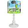 Oopsy Daisy Counting Sheep Blue Children's Table Lamp
